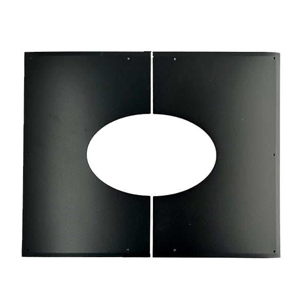 T600 5" Adjustable Ceiling / Wall Trim - Black