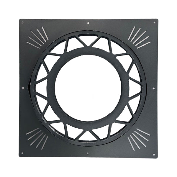 T600 6" Ventilated Firestop - Black