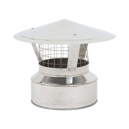 T600 5" Rain Cap / Anti Bird Guard Mesh Cowl - Thermotec