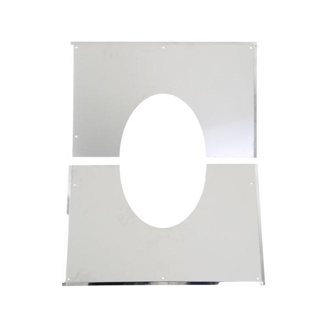 T600 6" Adjustable Ceiling / Wall Trim - Thermotec Twin Wall Flue