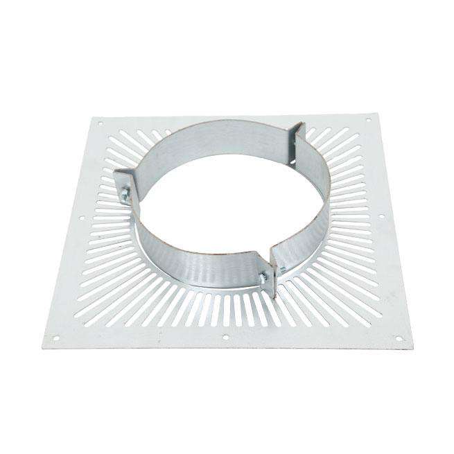 T600 6" Ventilated Support Plate - Thermotec Twin Wall Flue